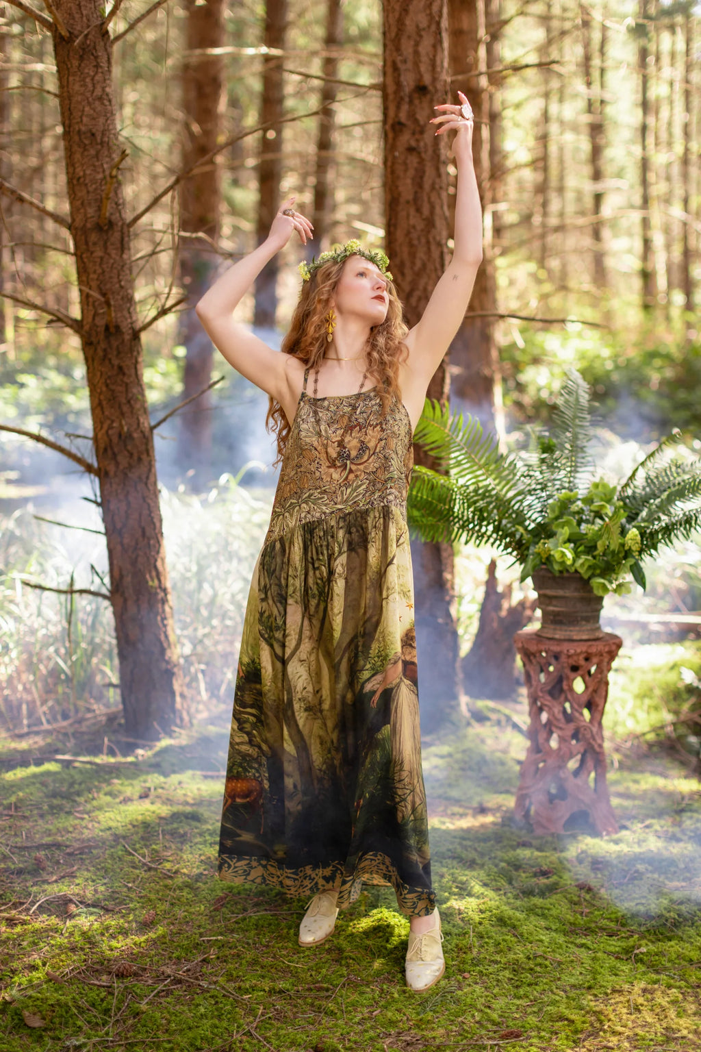 Market of stars THE DAWNING BOHÉME SLIP DRESS