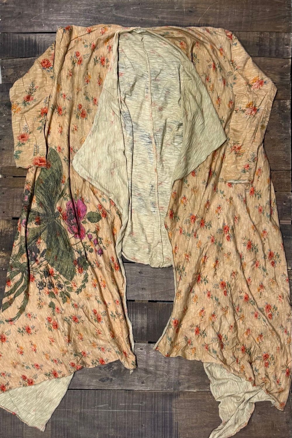 House of Jaded gypsy loose ends cardigan peaceful garden