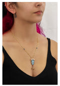 Ayala bar Summer Skies Set, Artisam Necklace, Light H3637