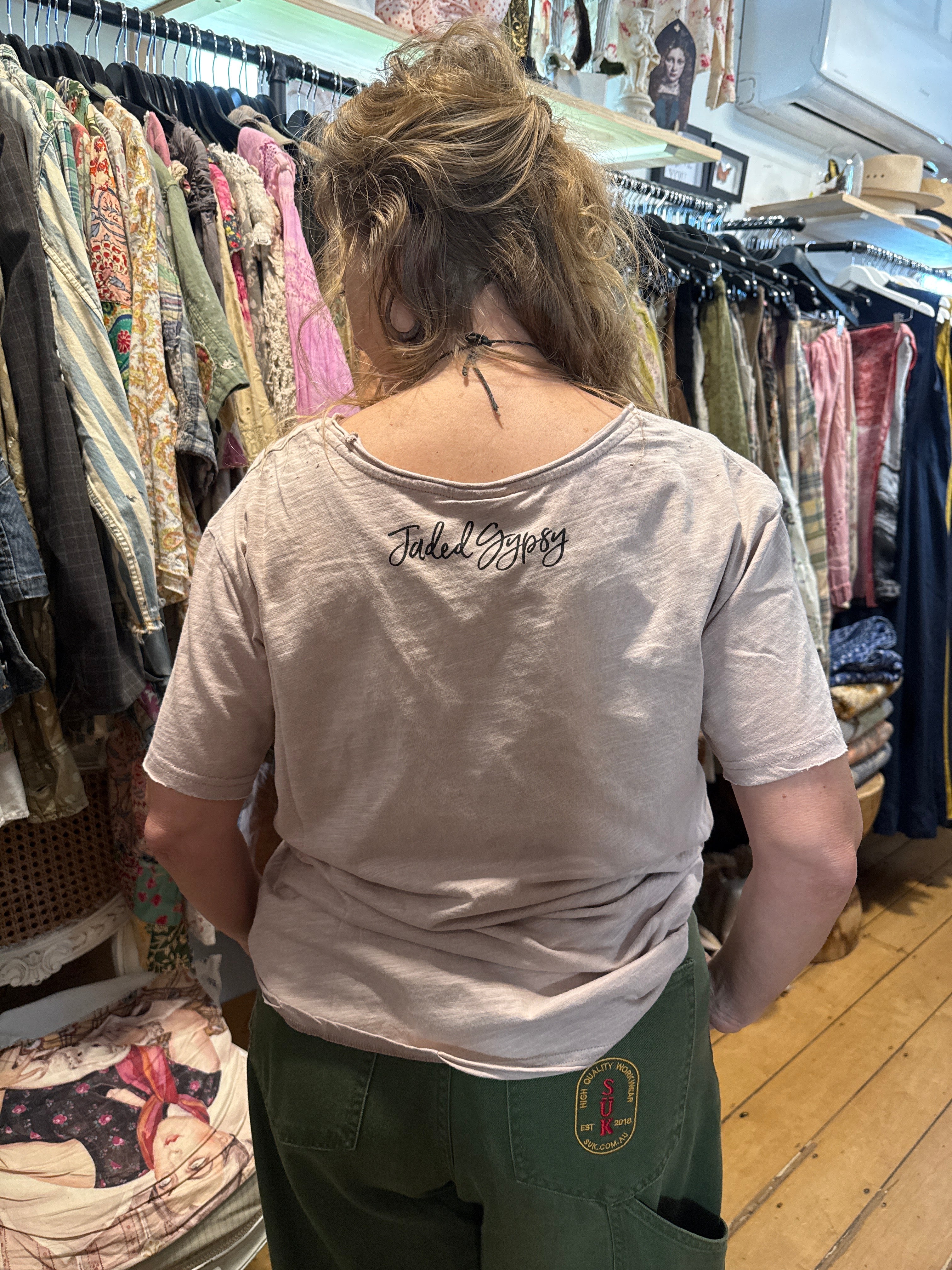 Jaded Gypsy moon dance tee - fairy flight
