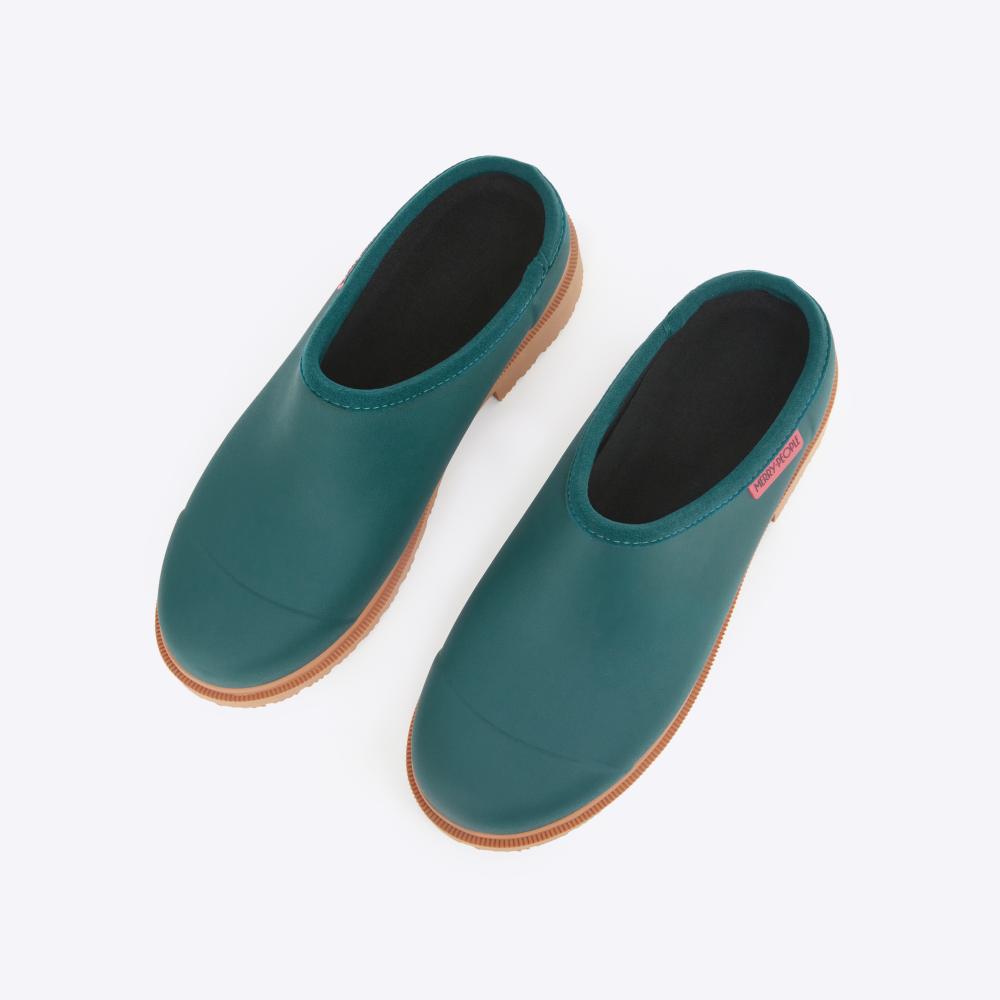Merry people Billie clog brick teal