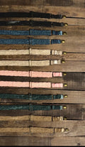 Jaded gypsy hand dyed lace suspenders