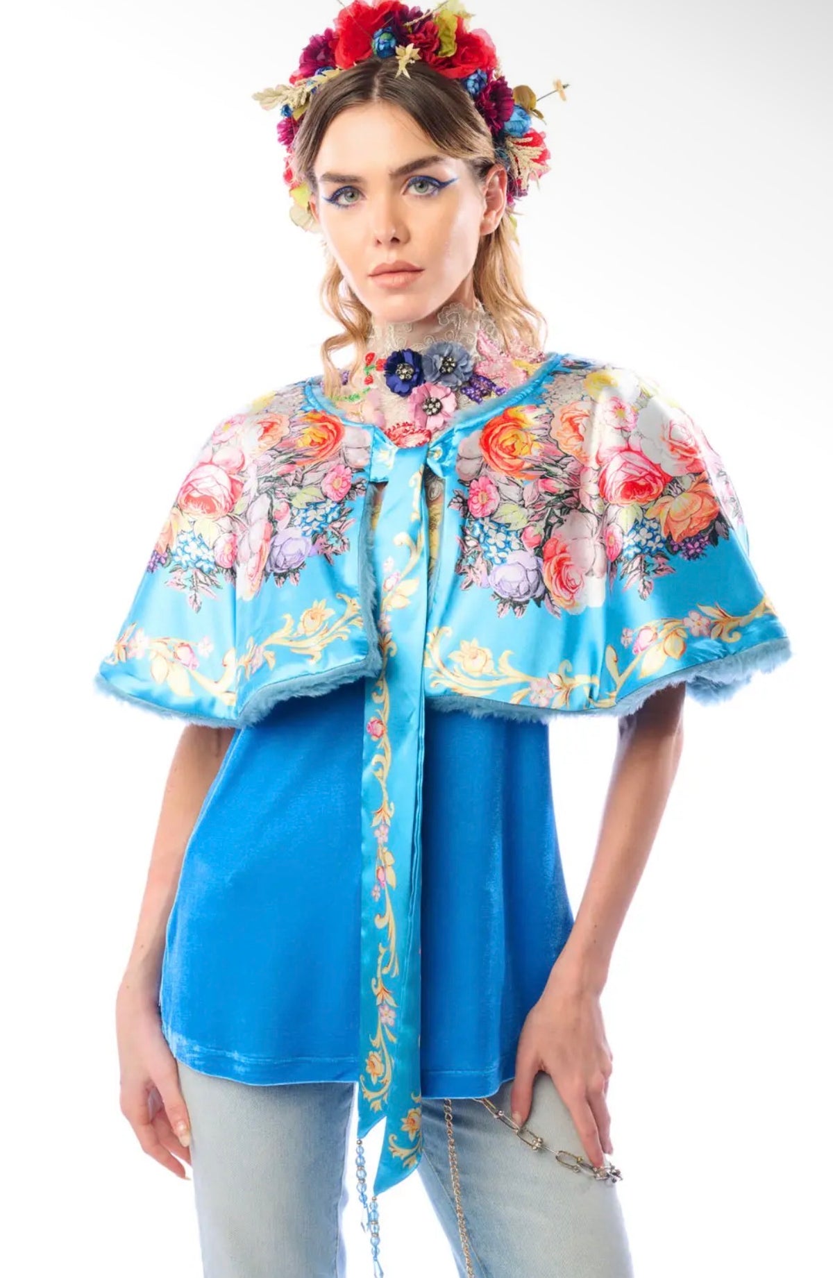 Aratta Grace Kelly  revesable fur cape