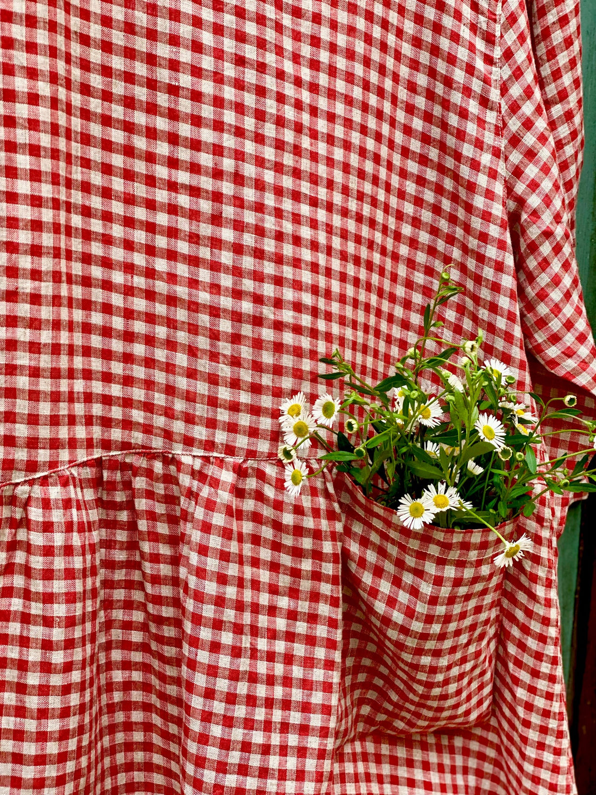 Miss roses sister violet Clarissa dress red gingham