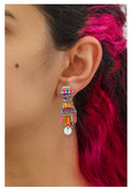 Ayala bar African Dance Set, Boho Earrings, Lightplay S2438