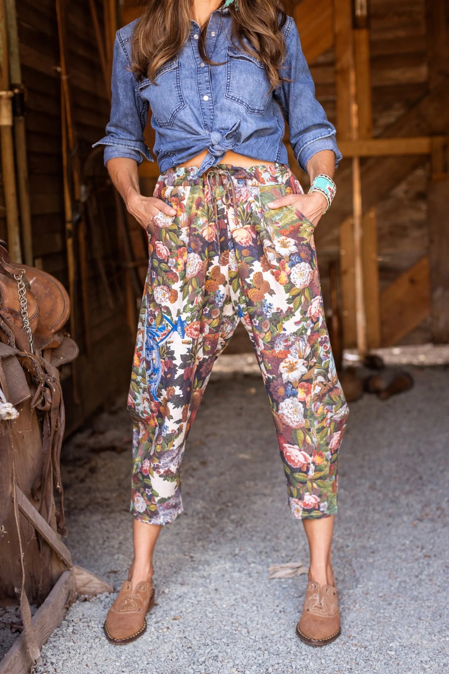 Market of stars Love Language artist pants O/S