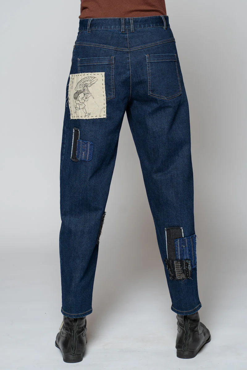 DOGSTAR
FURU PATCH PANTS INDIGO