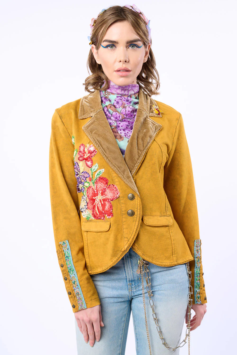 JULIET FRENCH TERRY BLAZER/JACKET