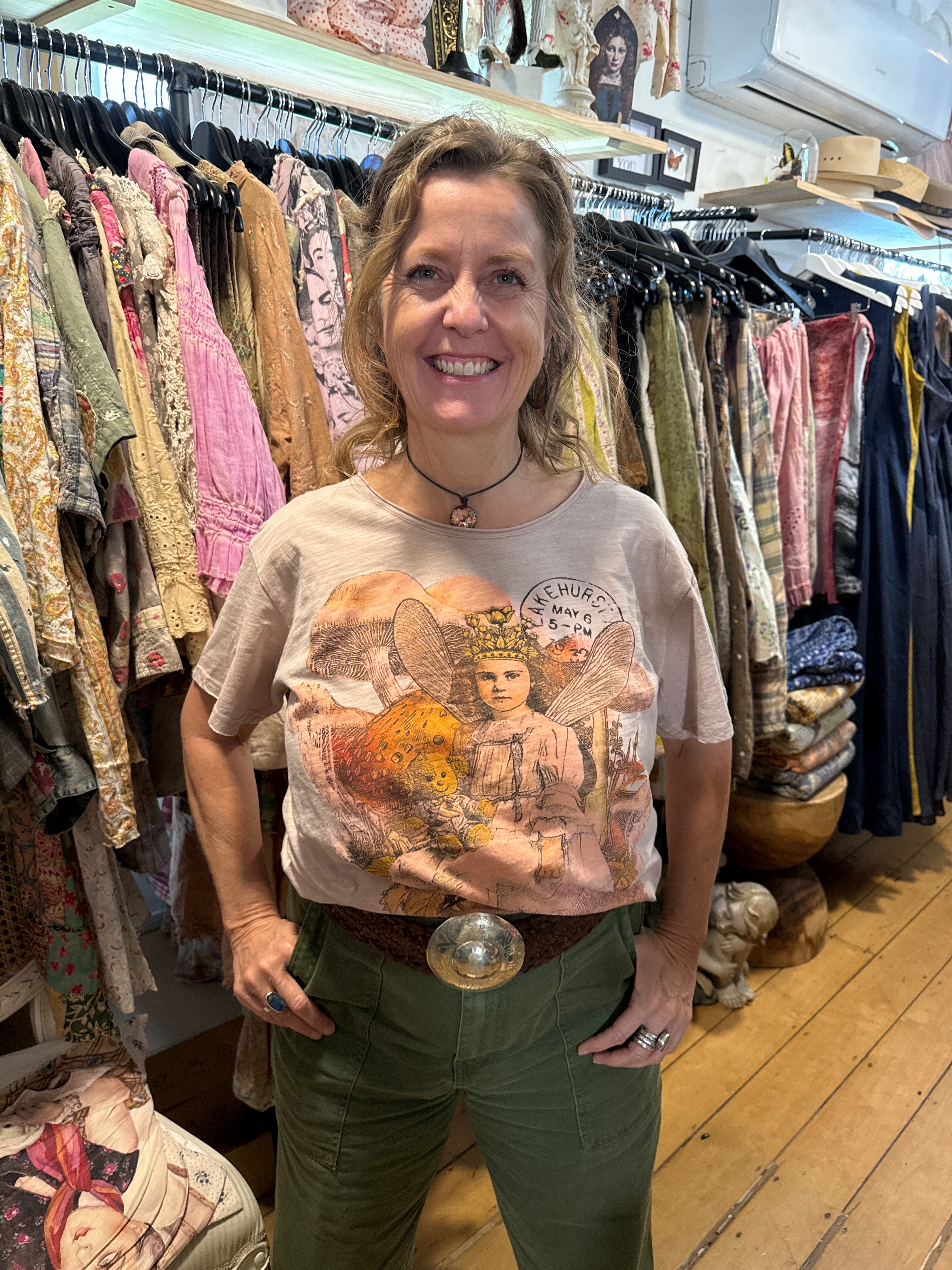 Jaded Gypsy moon dance tee - fairy flight