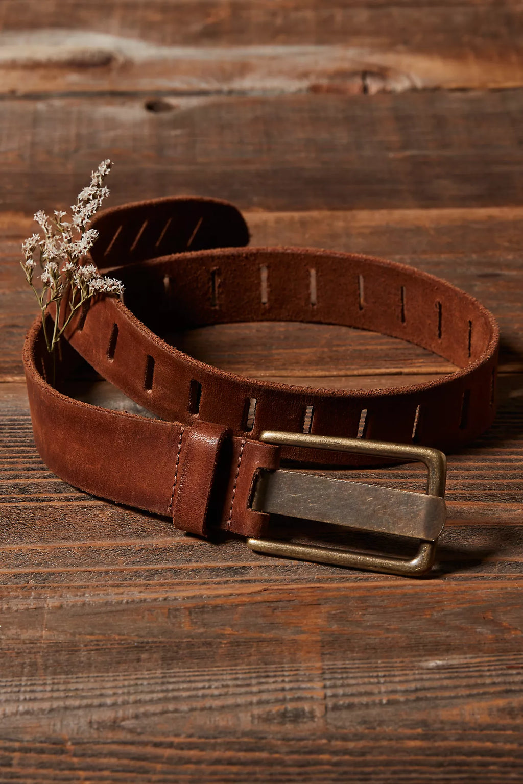Free people noa belt cognac