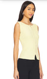 Tilly vest free people mellow yellow