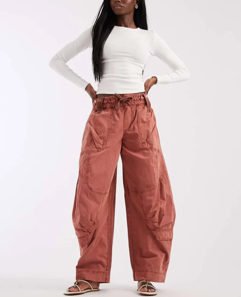 Free people onset parachute pants paper lantern