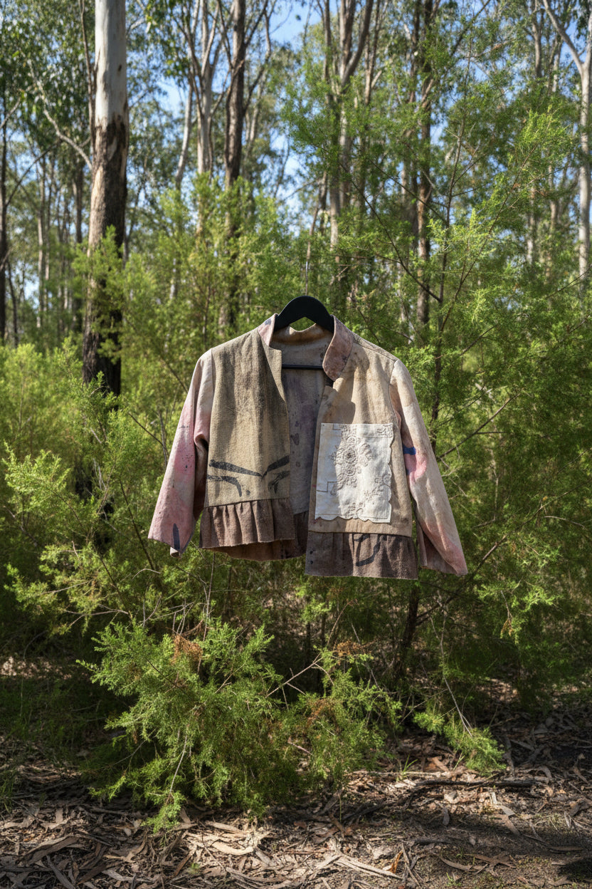 Lara Stone patch jacket - size 10/12