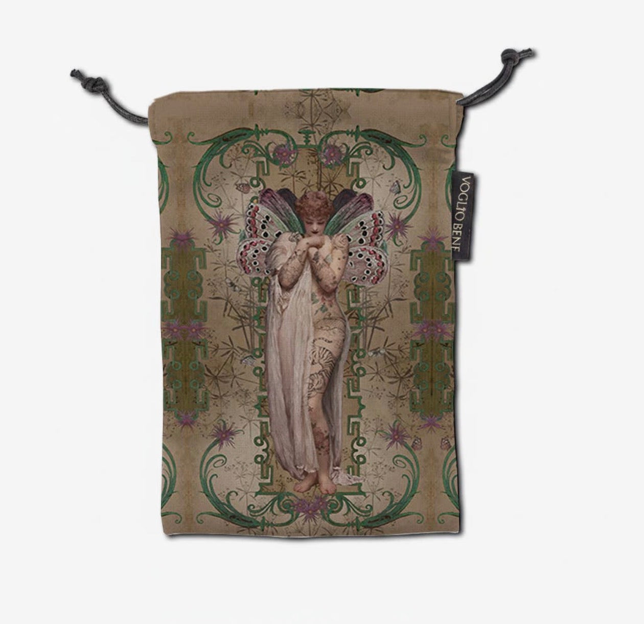 Voglio Bene venus pouch angel 13x19