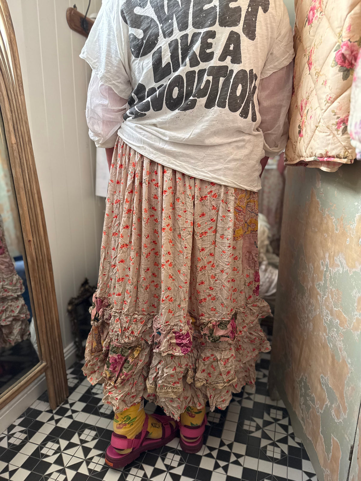 House of jaded gypsy sunspell  skirt canyon glow