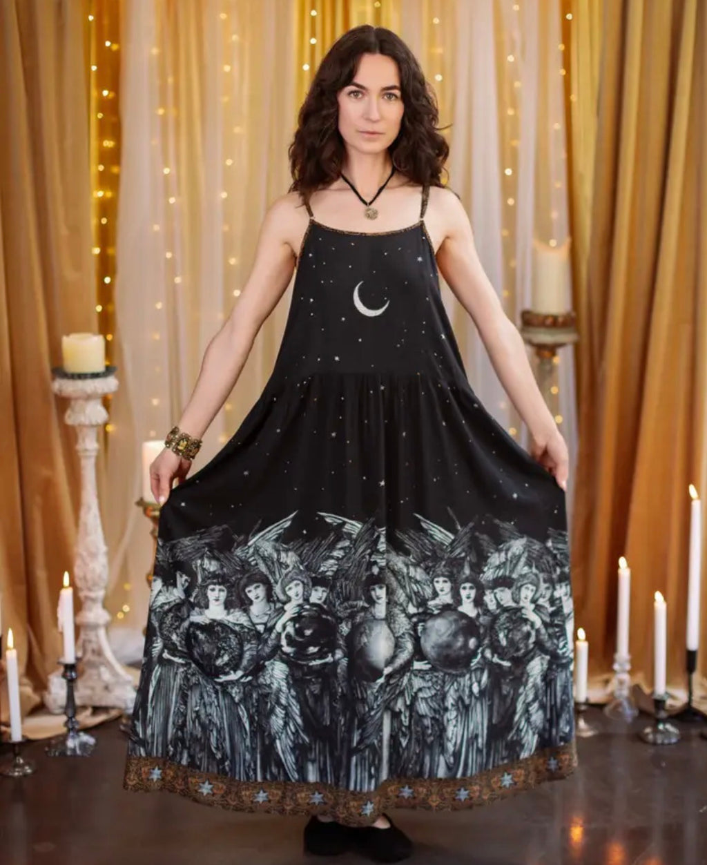 The guardians Boheme slip dress