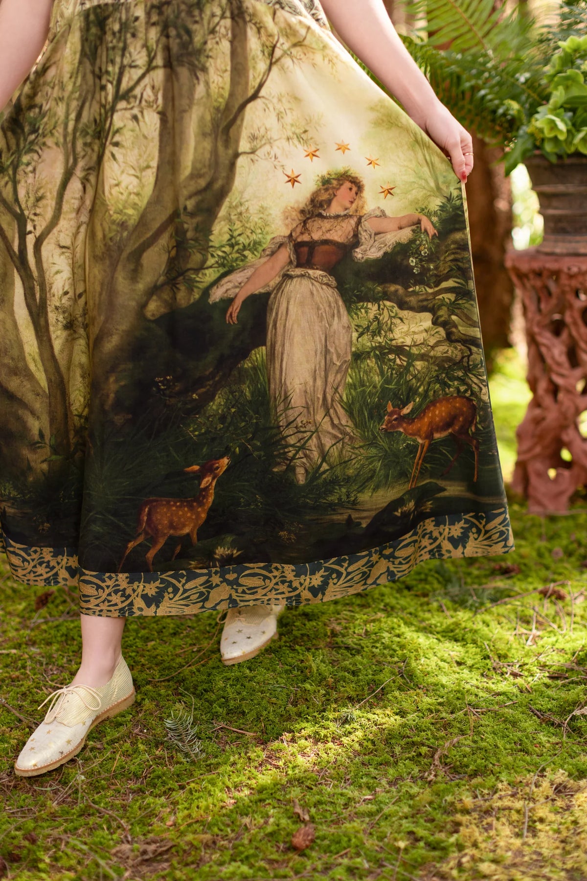 Market of stars THE DAWNING BOHÉME SLIP DRESS