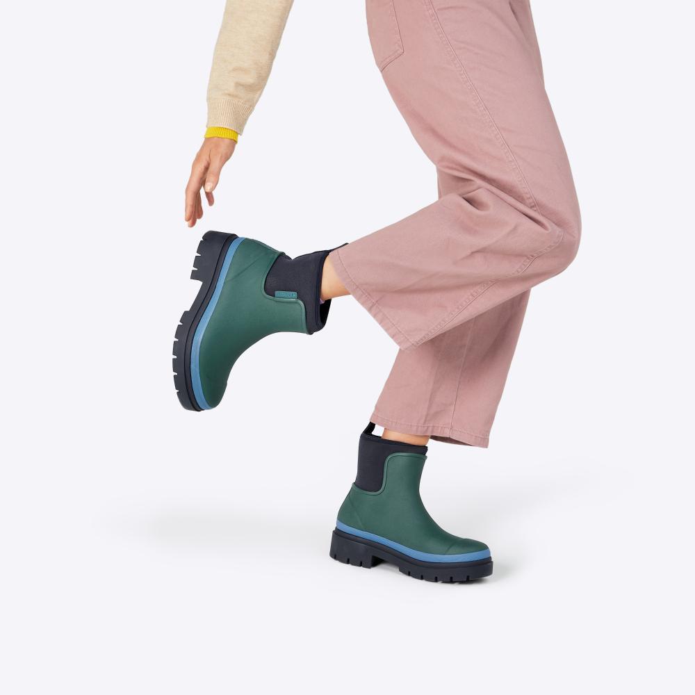 Merry People Tully Ankle Boot - Ocean evergreen (please note merry people will not be shipped express due to auspost fee increase ) (Copy)