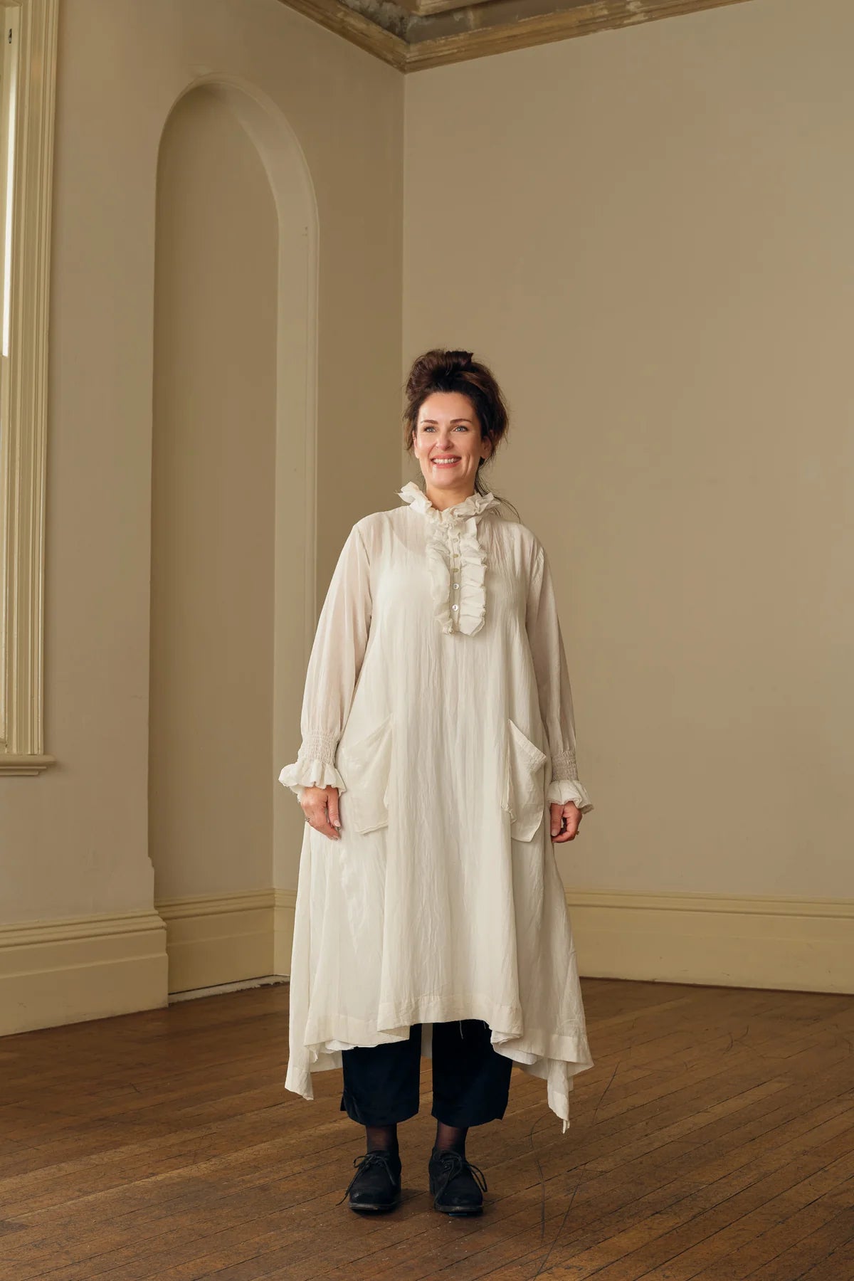 MegbyDesign odile tunic cream