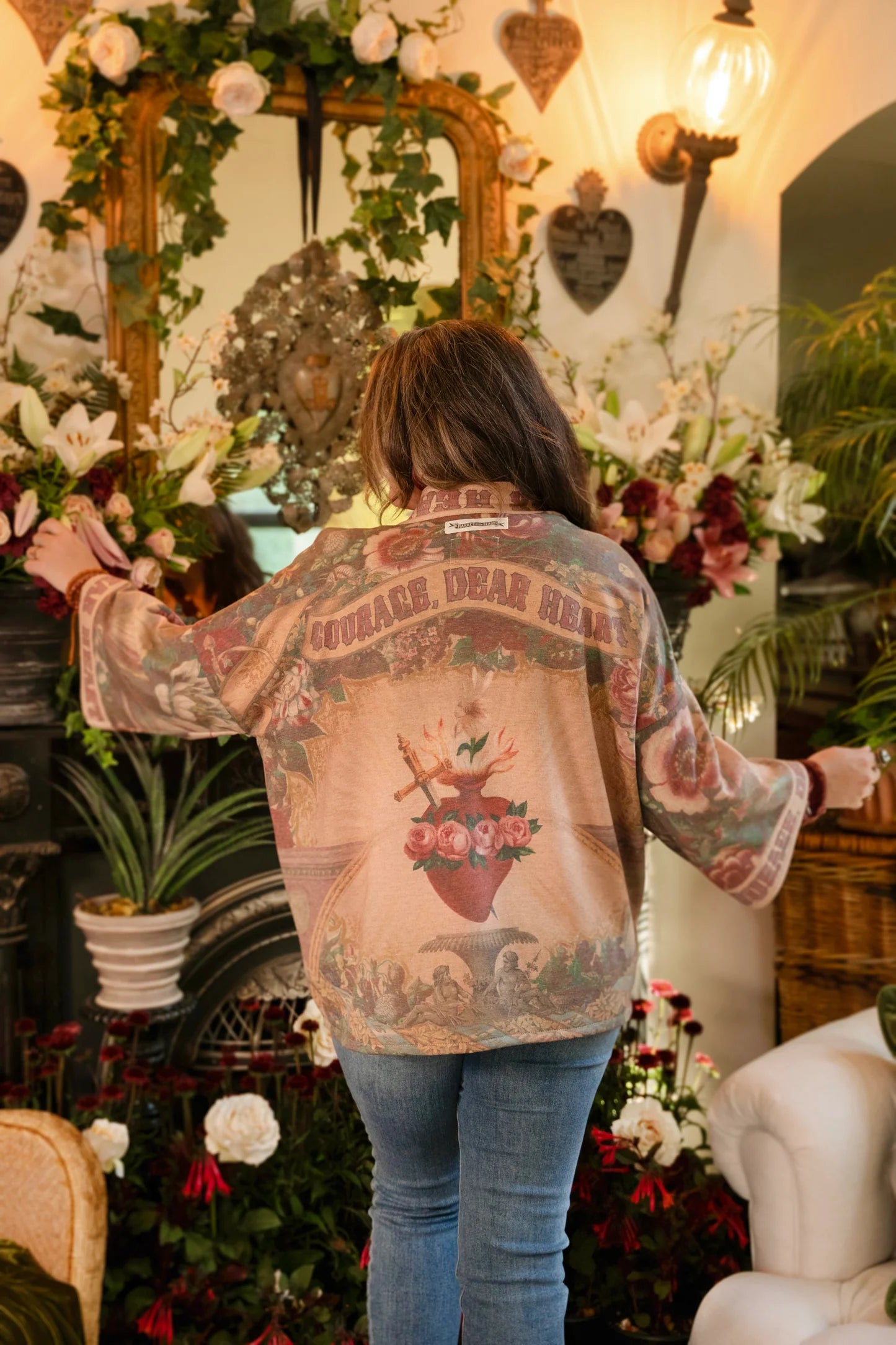 COURAGE DEAR HEART COTTAGE CARDIGAN market of stars
