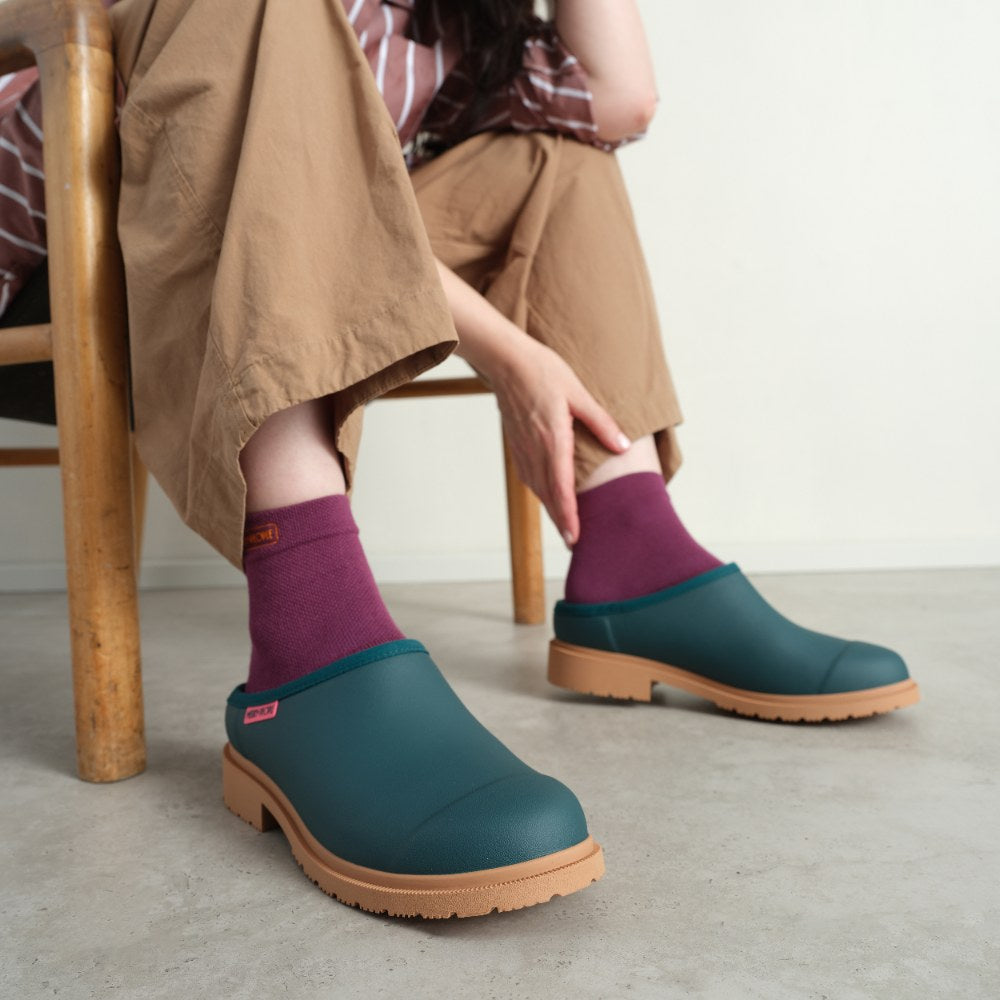 Merry people Billie clog brick teal