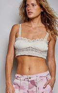 Daisy pintuck bralette