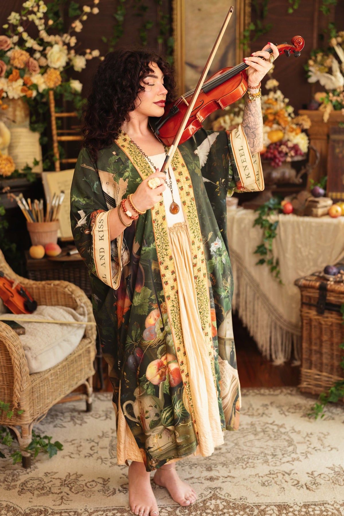 LABOUR OF LOVE OPERA DUSTER (FULL LENGTH)
