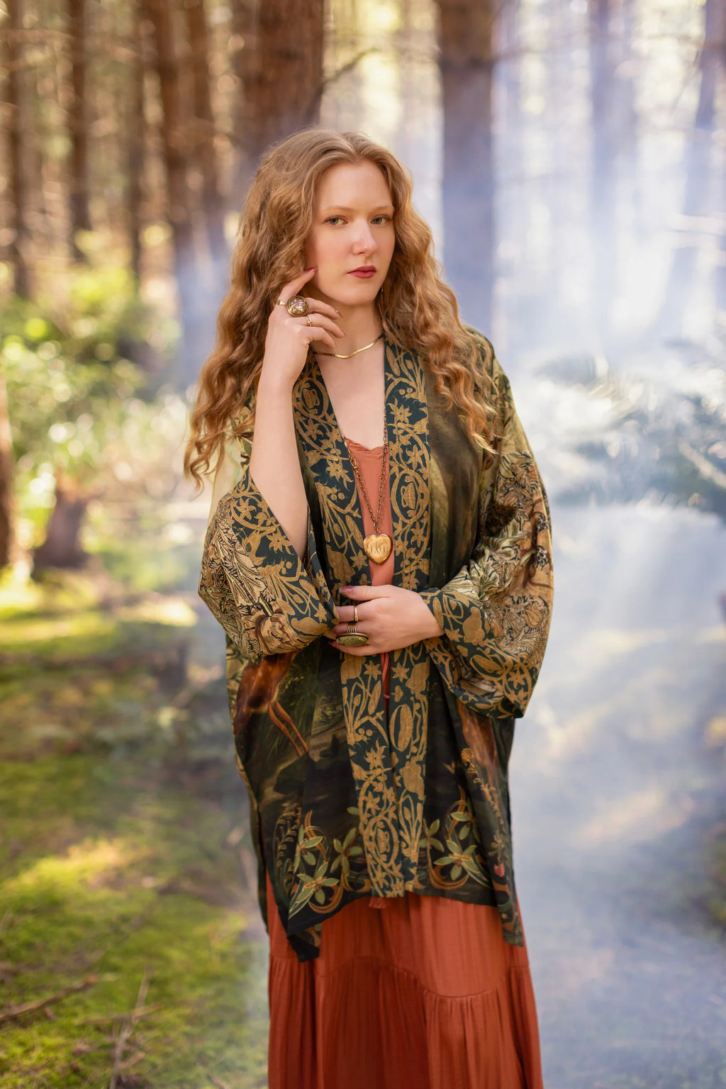 THE DAWNING MATINÉE DUSTER (MID-LENGTH)