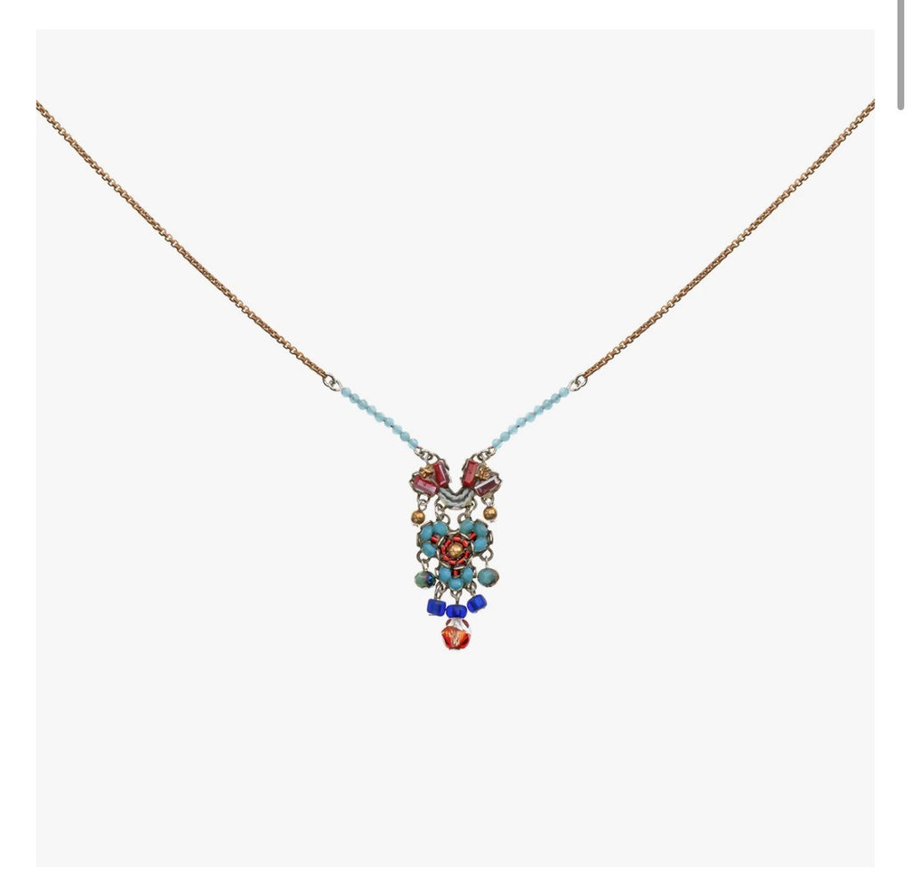 Ayala bar Heatwave Set, Pendant Necklace, Sunlit C3622