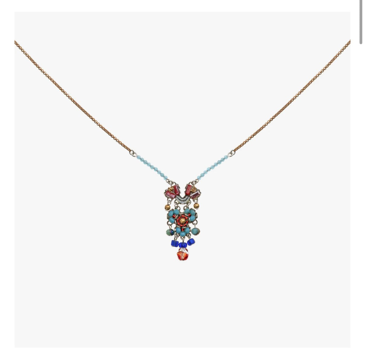 Ayala bar Heatwave Set, Pendant Necklace, Sunlit C3622