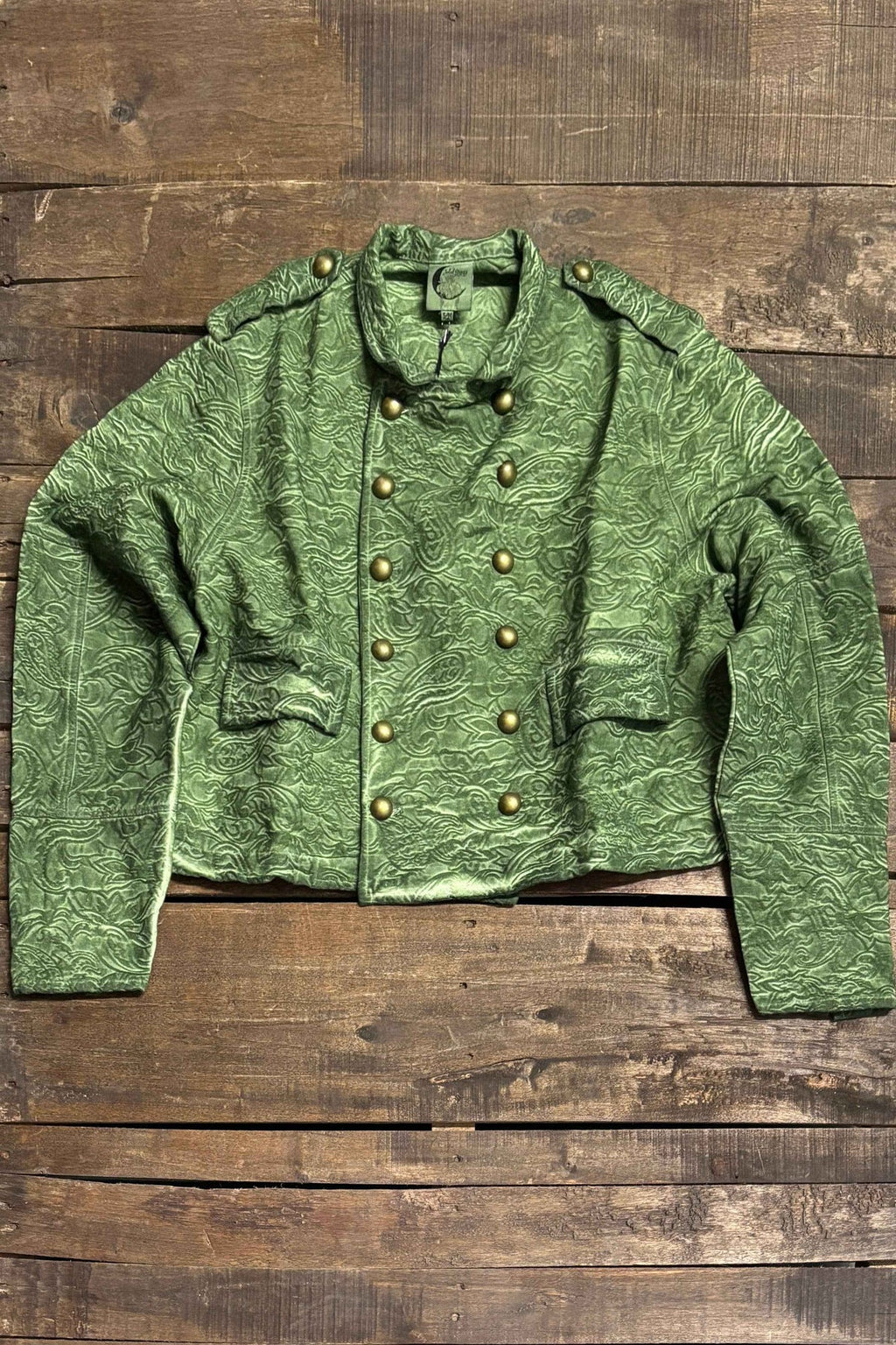Jaded gypsy wandering soul military jacket