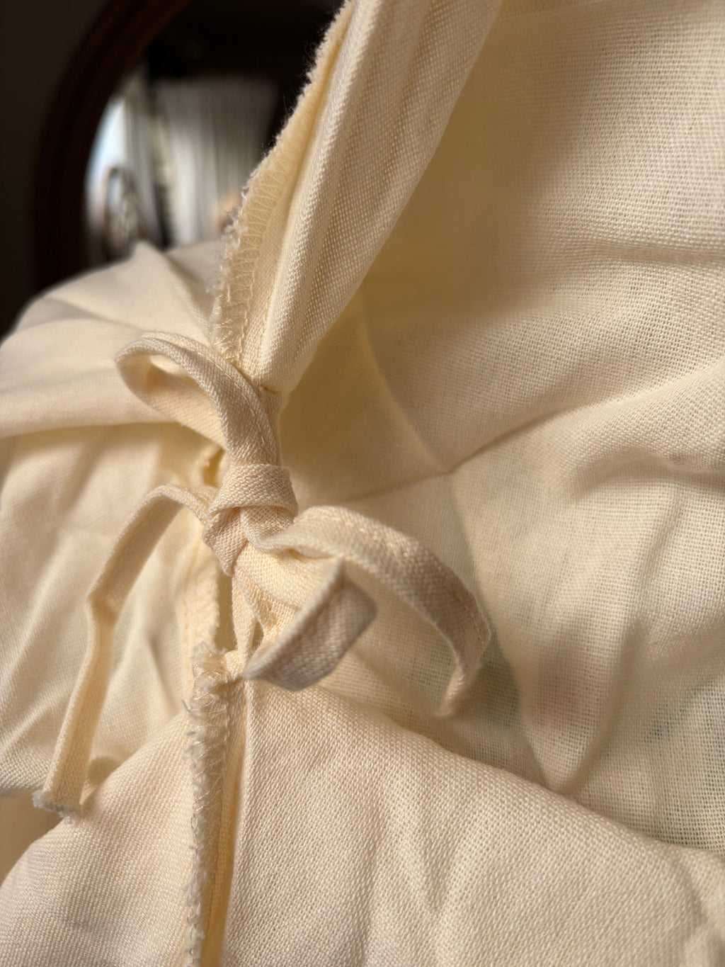 Jaded gypsy ruffle up skirt parchment