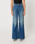 ROLLAS WOMENS STUDIO FLARE DARK VINTAGE BLUE SALE