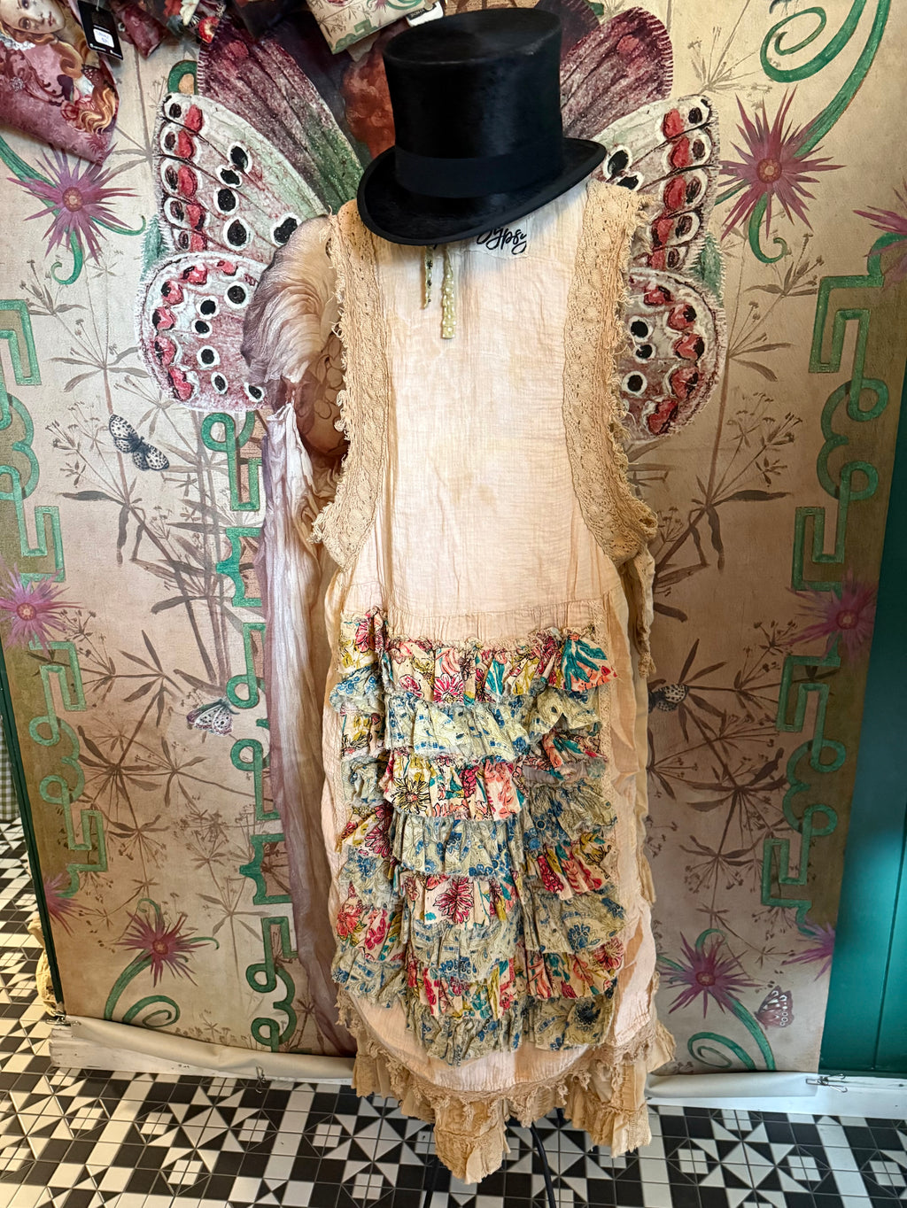 Jaded gypsy Hilo top in parchment