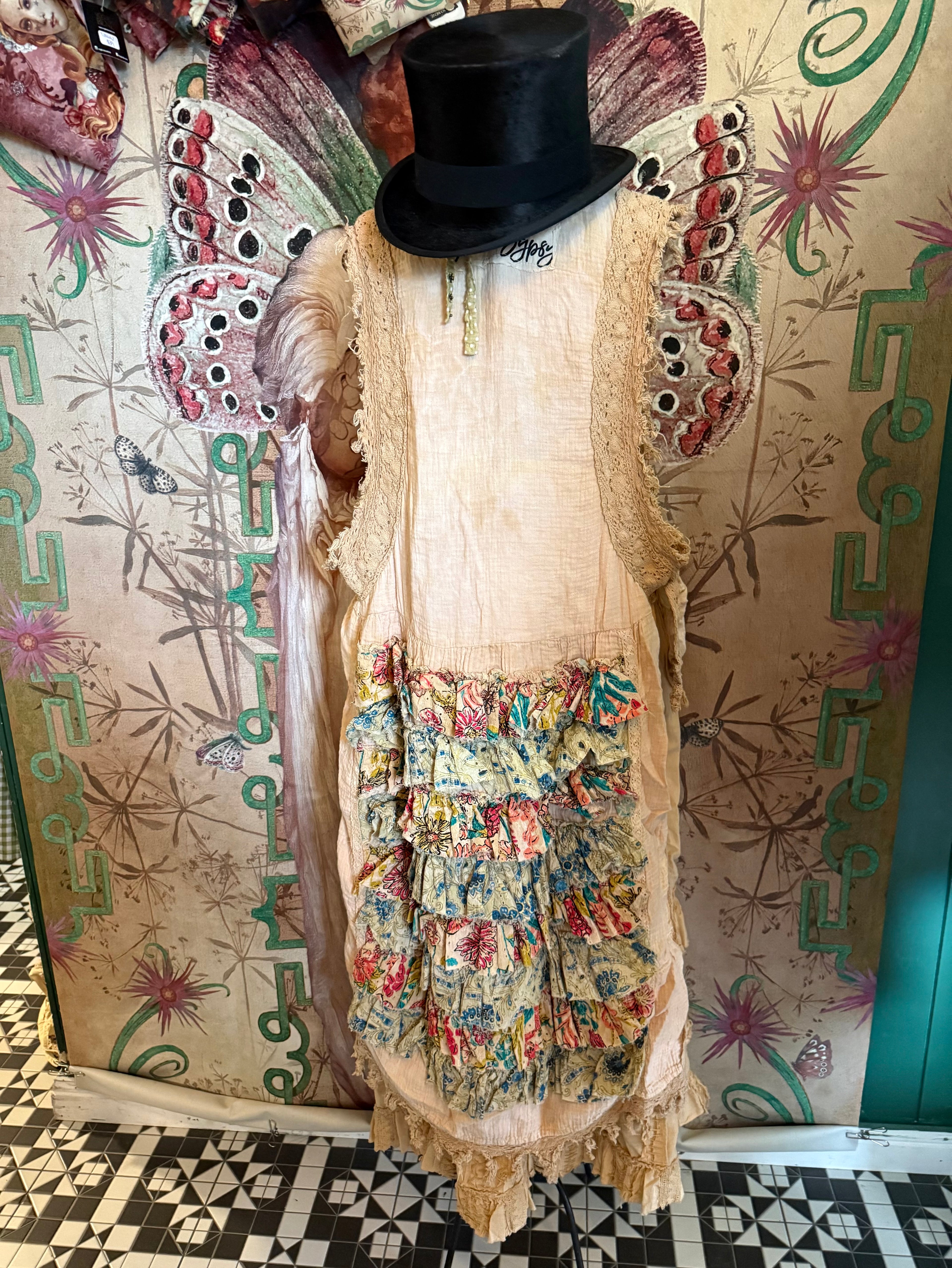 Jaded gypsy Hilo top in parchment