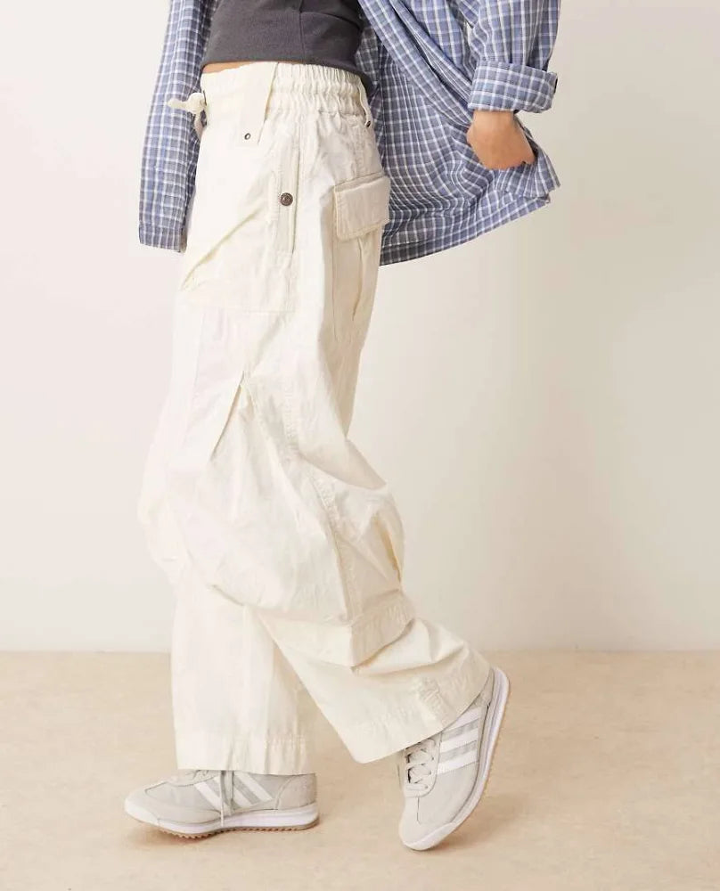 Free people onset parachute pants tofu