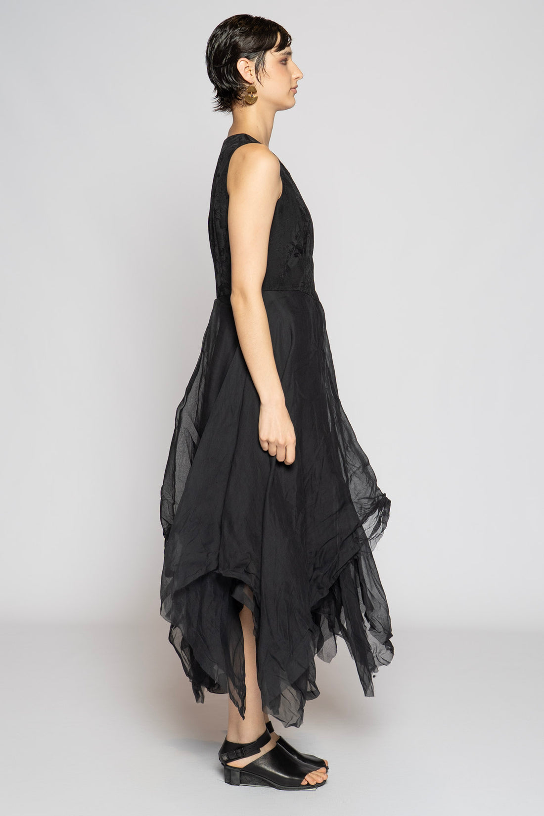 Dogstar spike dress cloud Black