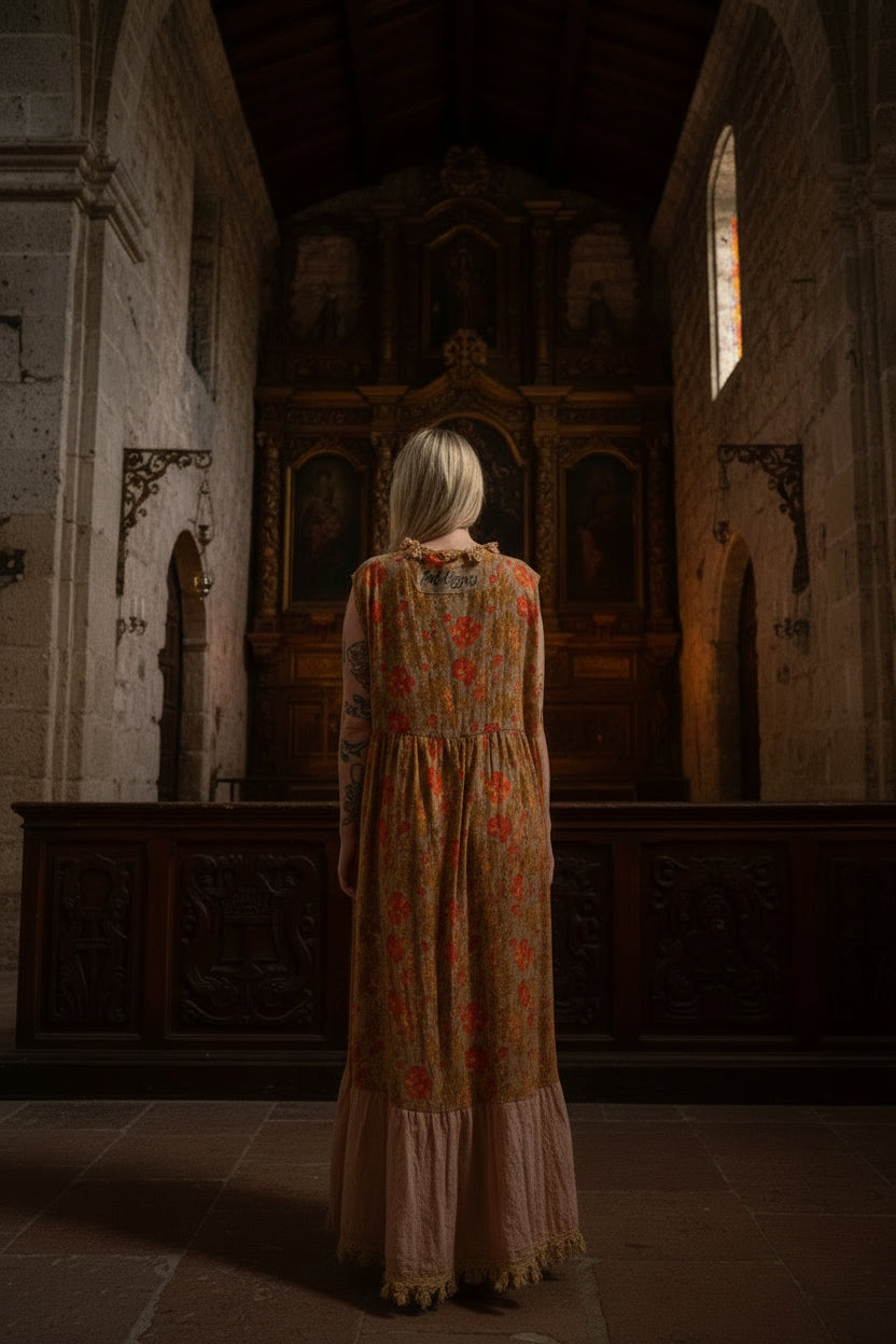 Jaded gypsy quiet  meadow dress
