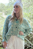 JADED GYPSY
STAR GAZING TOP - TEAL EYELET