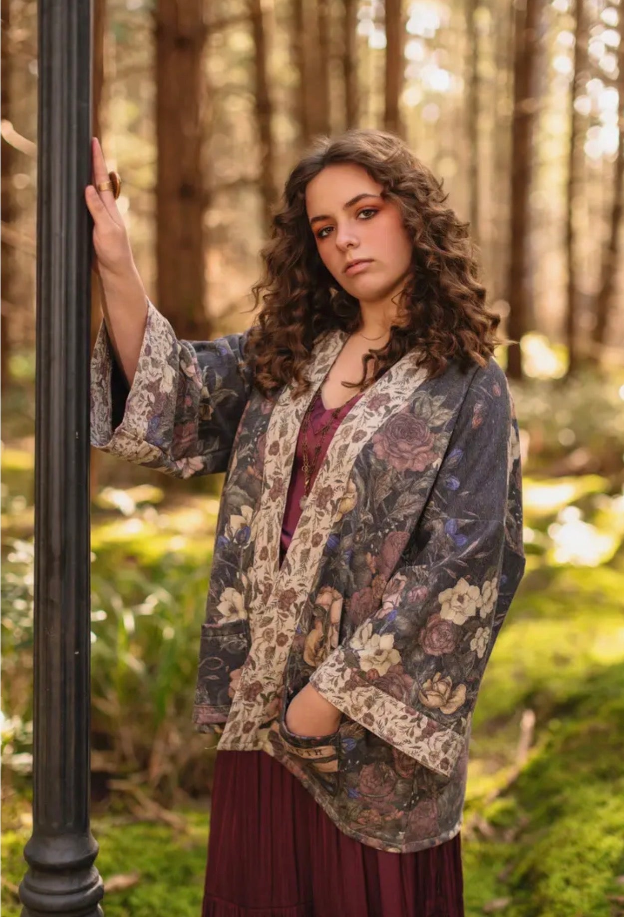 Pre order Lionheart fleece cottage cadigan kimono