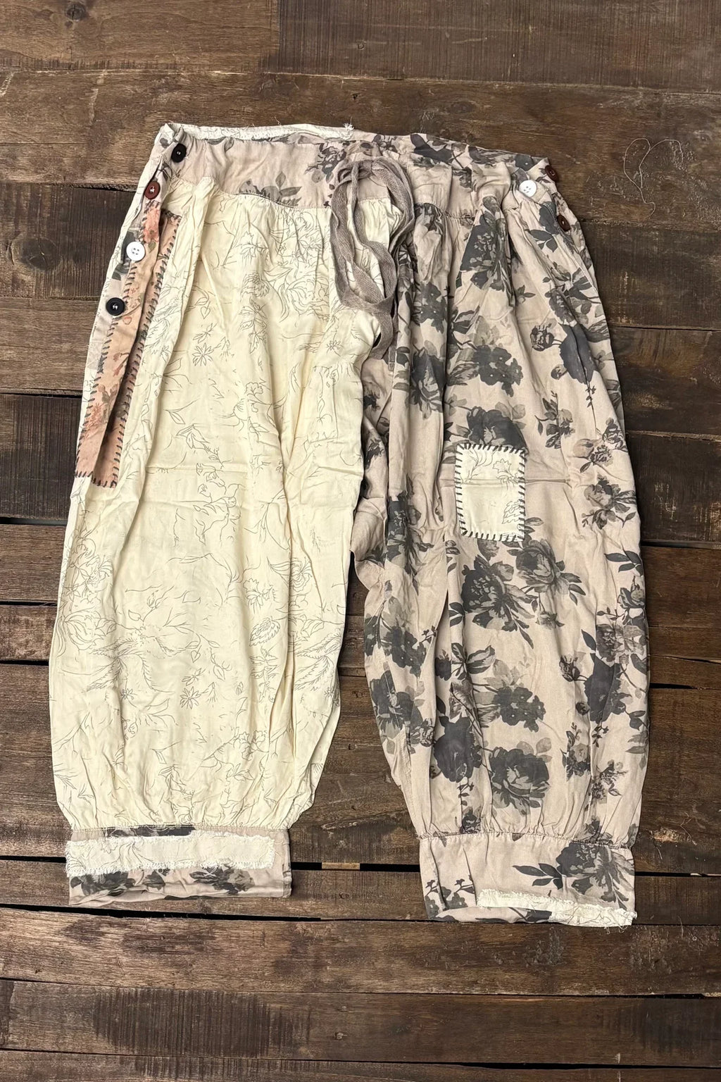 Jaded Gypsy Clothing Petal Whispers Bloomers Sky parchment