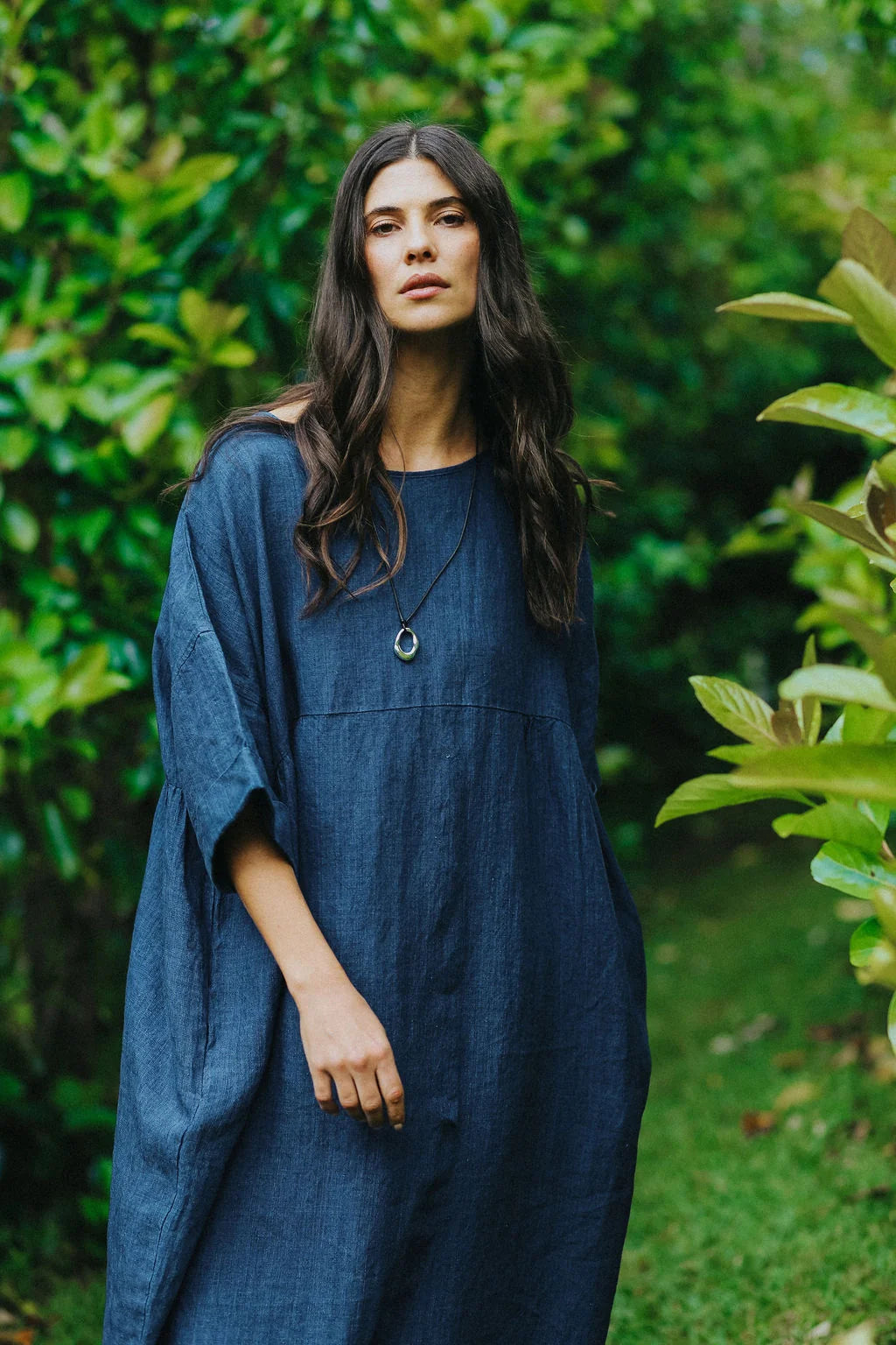 Montaigne Noa Indigo dress