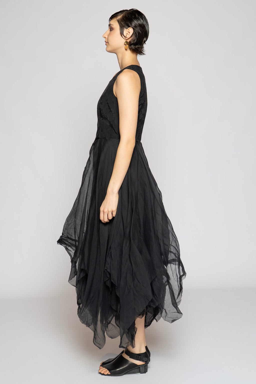 Dogstar spike dress cloud Black