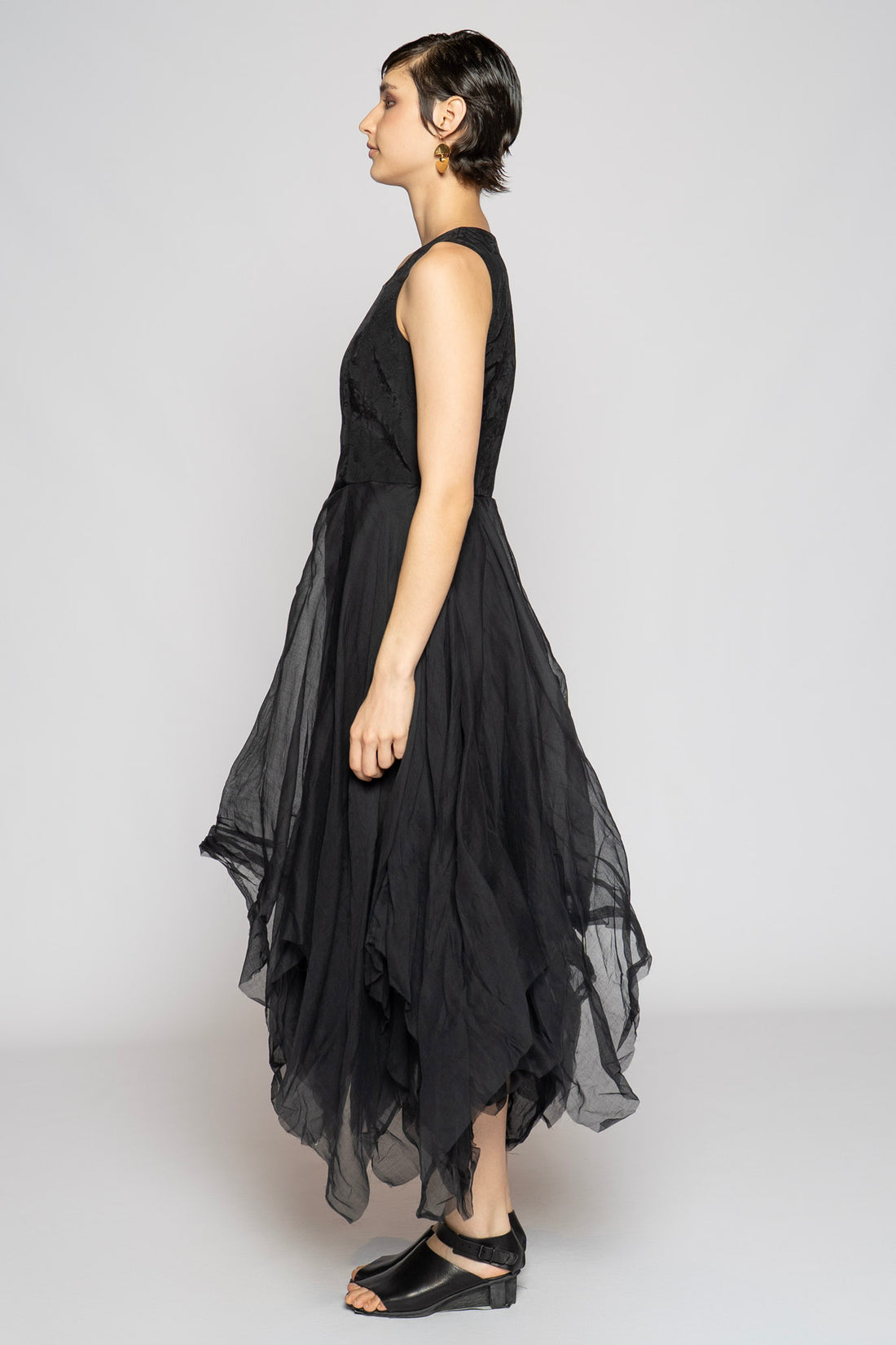 Dogstar spike dress cloud Black