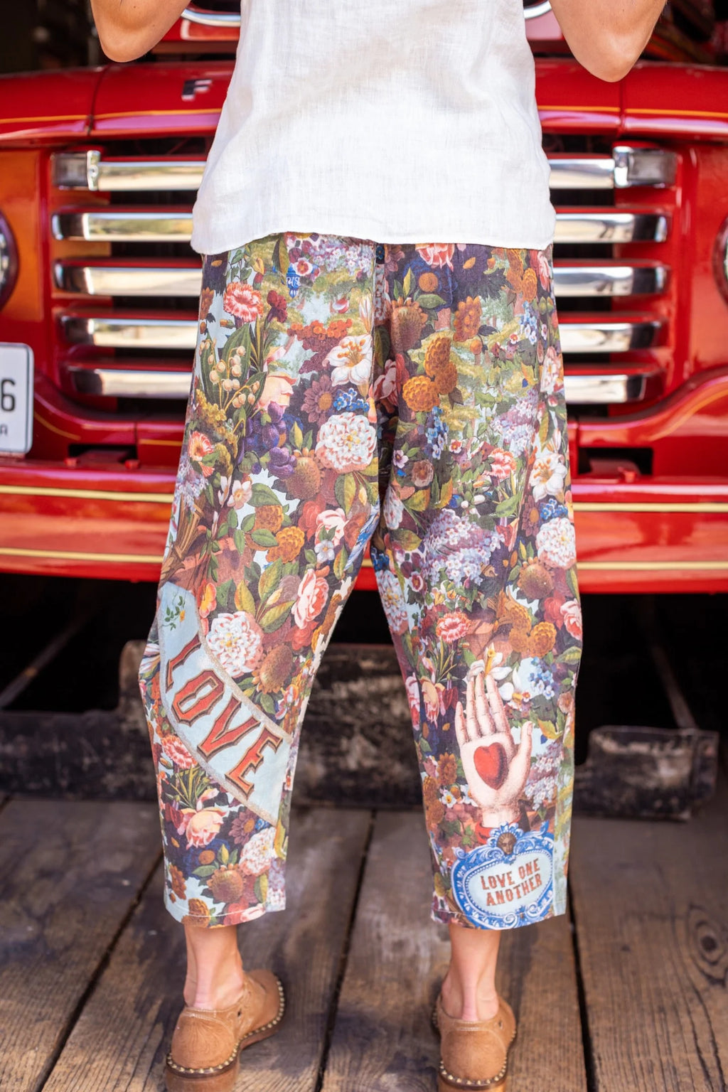 Market of stars Love Language artist pants O/S