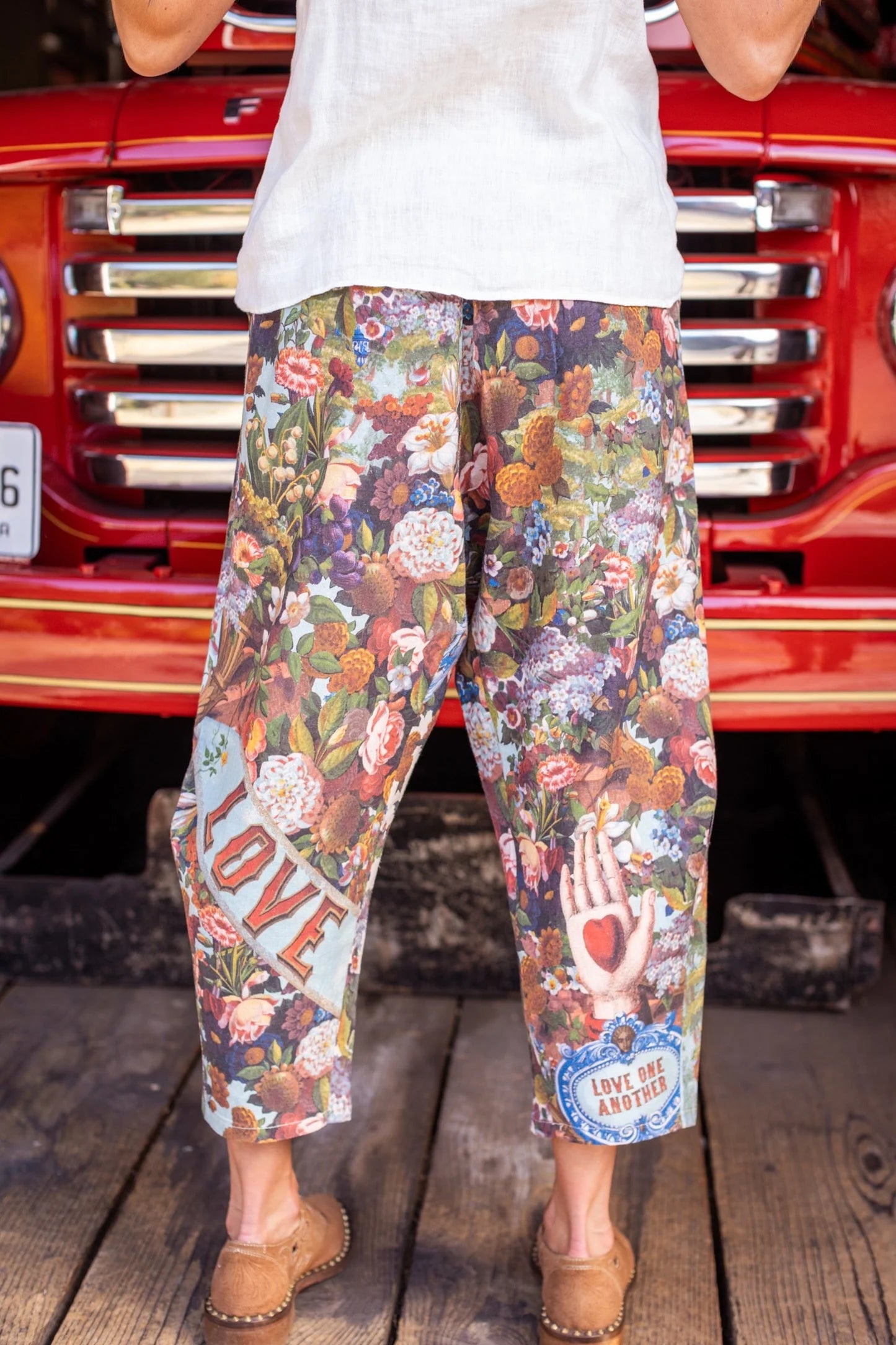Market of stars Love Language artist pants O/S