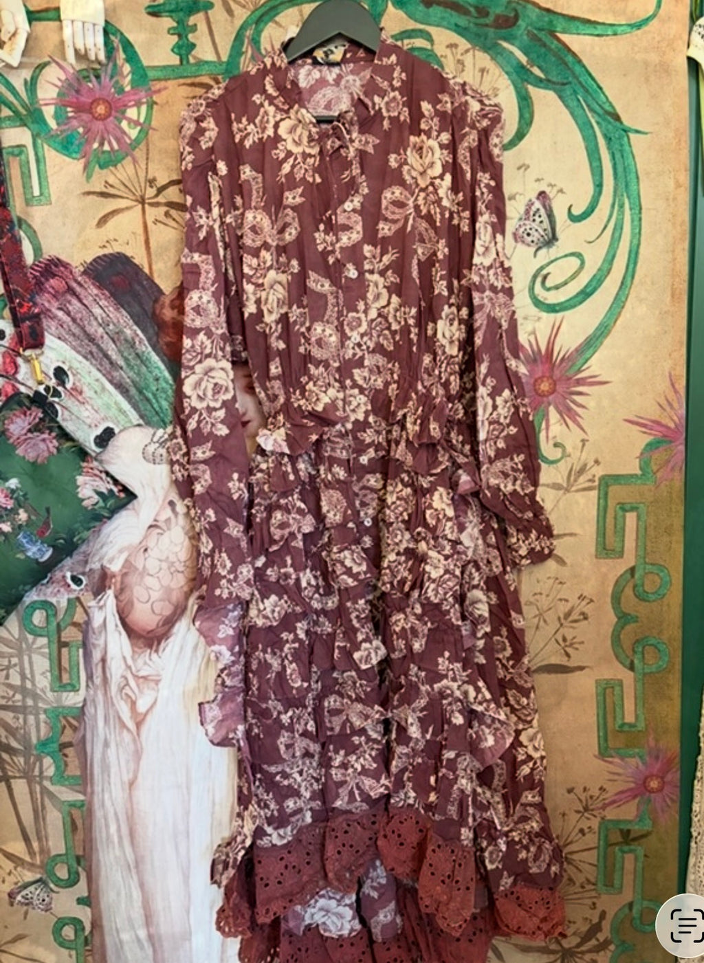 Jaded gypsy whispering blooms duster
