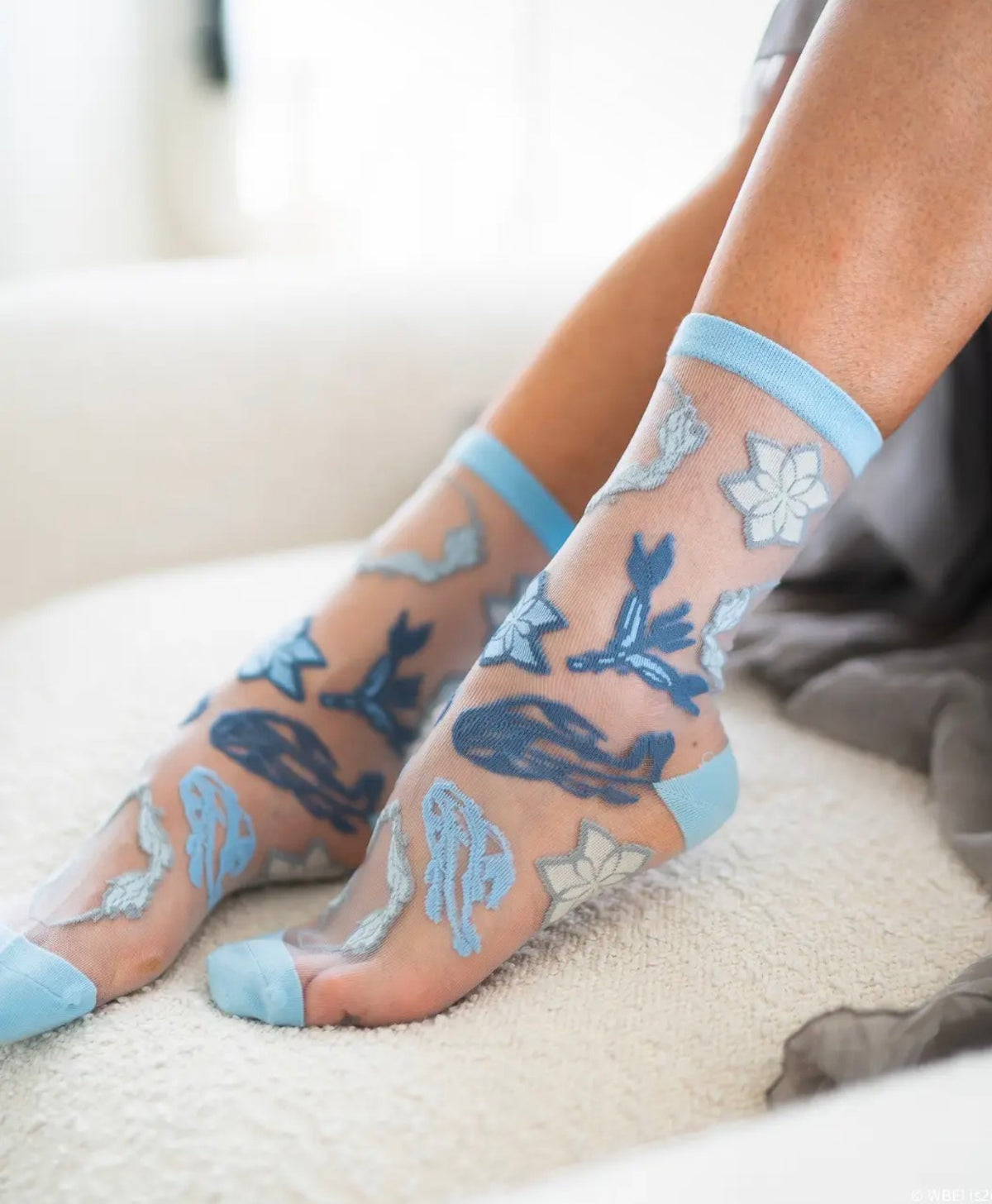 The hobbit Galadriel sheer crew socks
