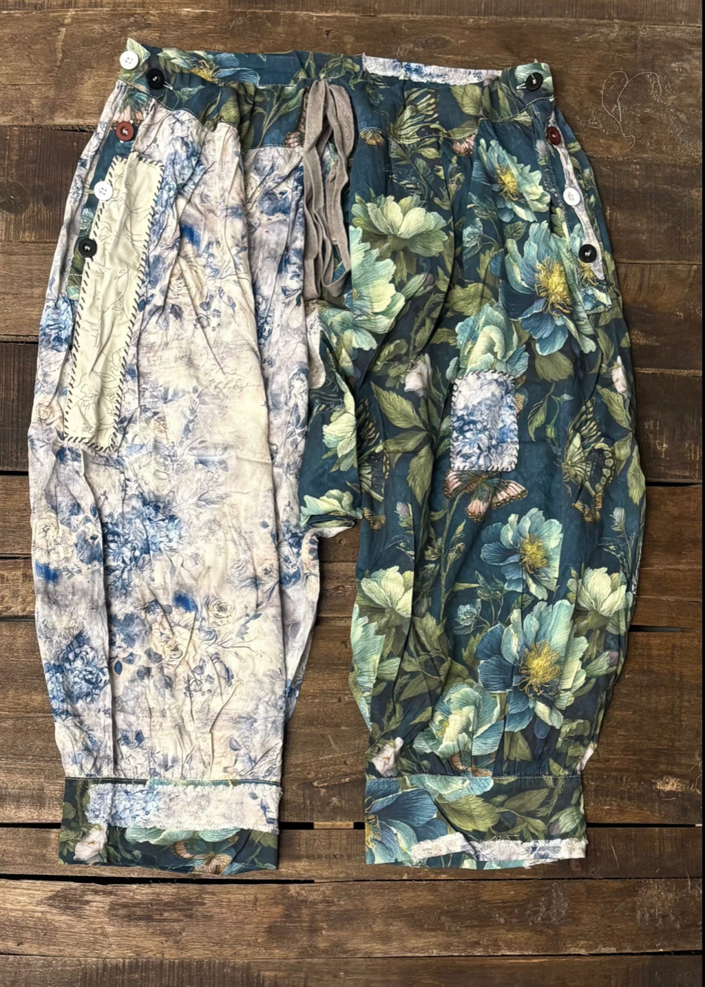 Jaded Gypsy Clothing Petal Whispers Bloomers Sky Blue One Size