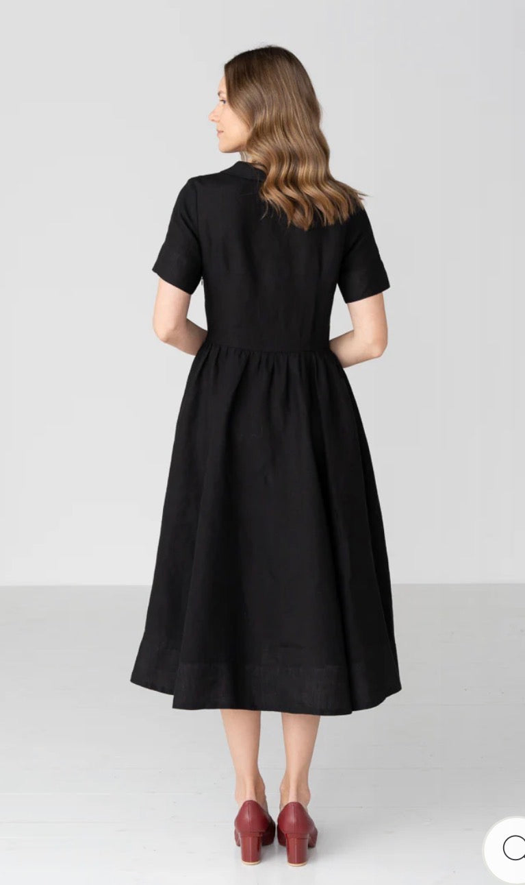 Son de flor classic dress black last one SALE